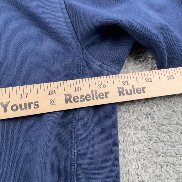 Nike Hoodie Mens Small Navy Blue Dri-Fit Pullover Logo Graphic Basketball Y2K - Picture 9 of 13